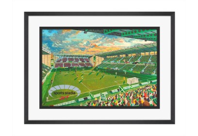 Easter Road Stadium Fine Art Print - Hibernian FC